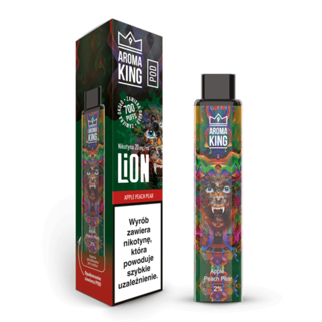 AROMA KING LION Pod | 700 Puffs | 4in1 Pack | VAVA VAPE