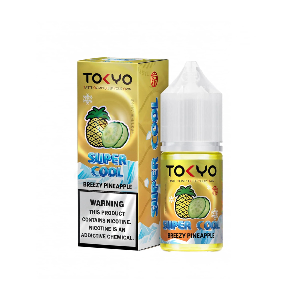 TOKYO SUPERCOOL 30ML Flavour E-Liquid (ORIGINAL)