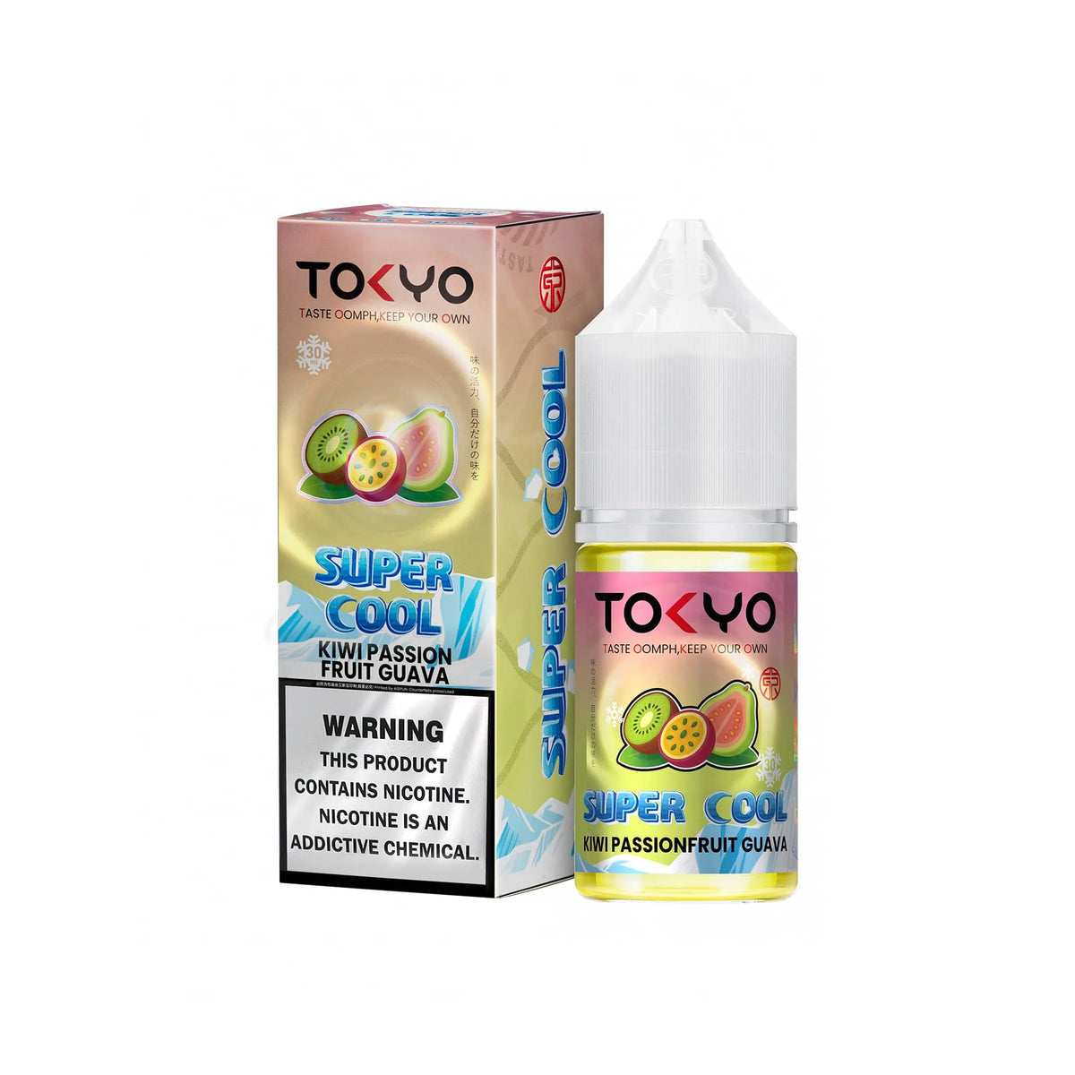 TOKYO SUPERCOOL 30ML Flavour E-Liquid (ORIGINAL)