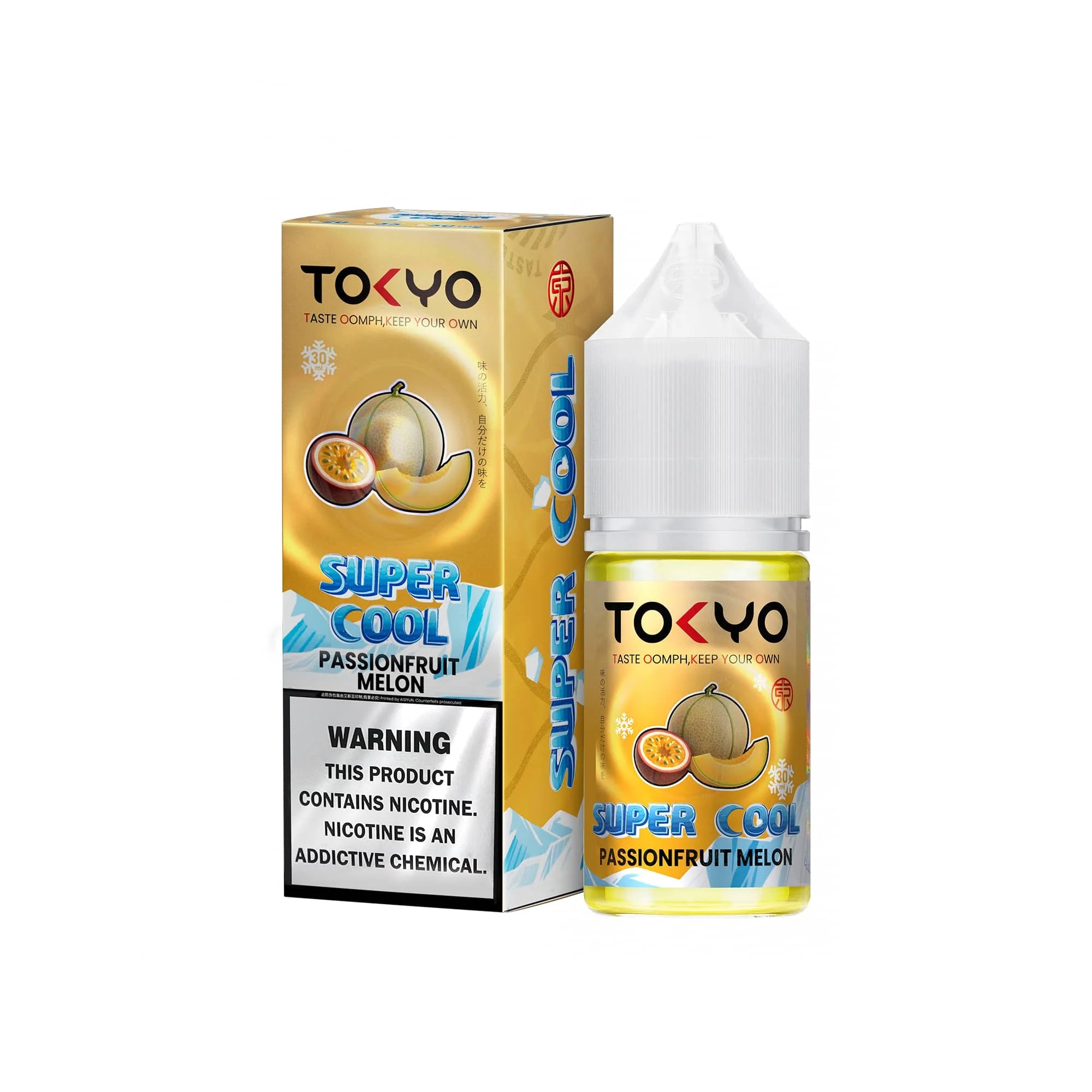 TOKYO SUPERCOOL 30ML Flavour E-Liquid (ORIGINAL)