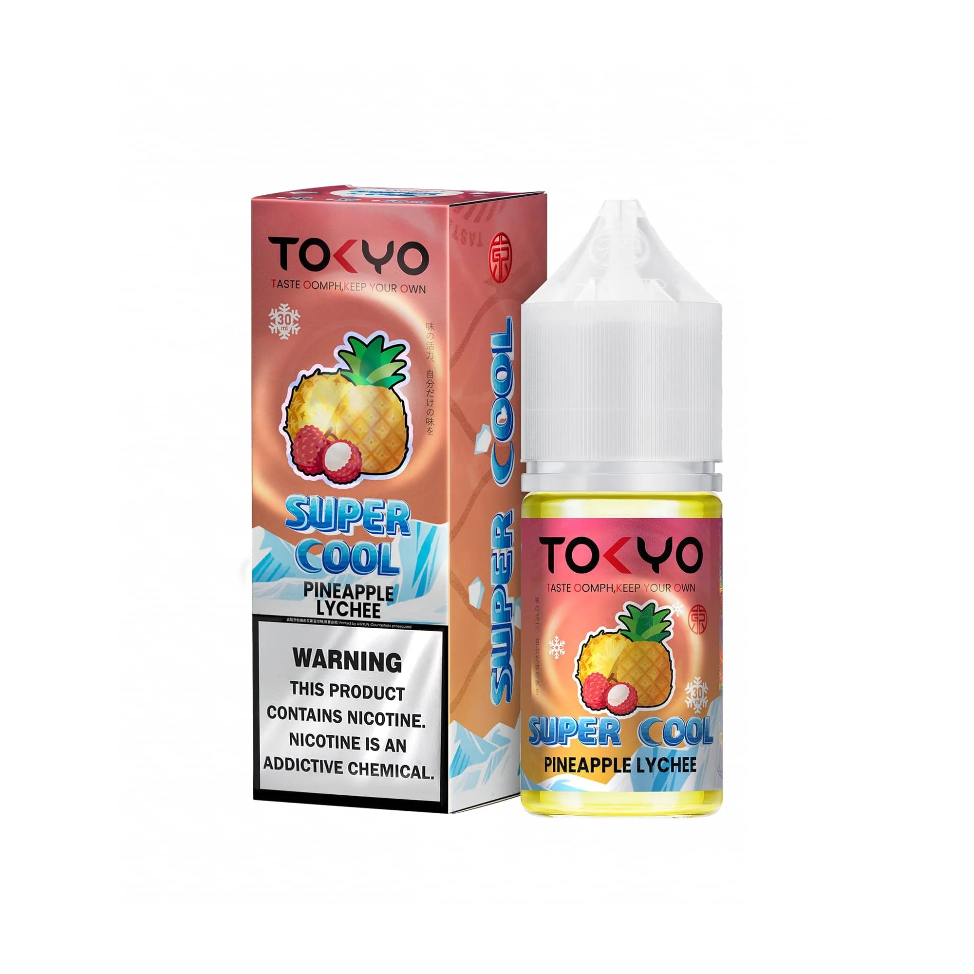 TOKYO SUPERCOOL 30ML Flavour E-Liquid (ORIGINAL)