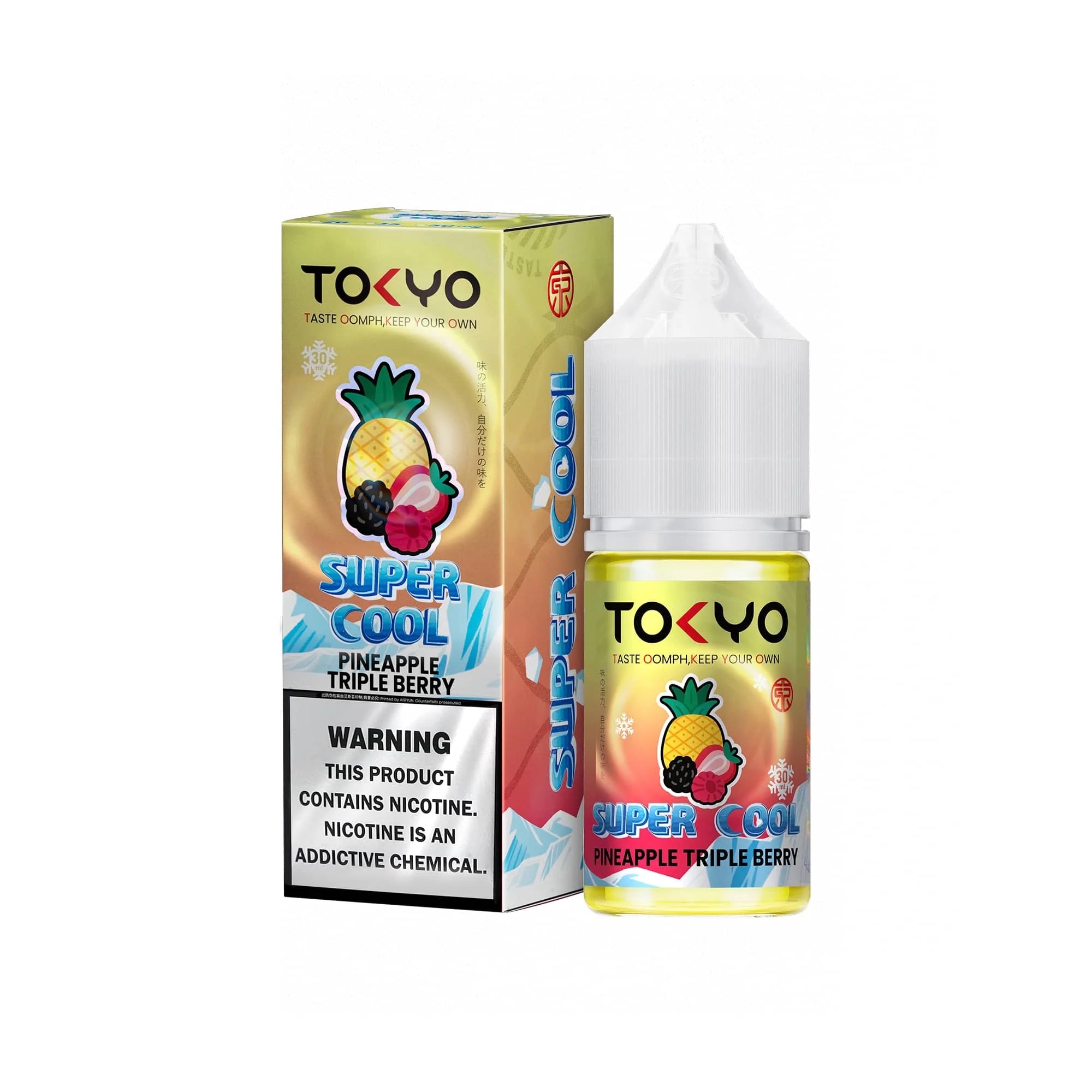 TOKYO SUPERCOOL 30ML Flavour E-Liquid (ORIGINAL)