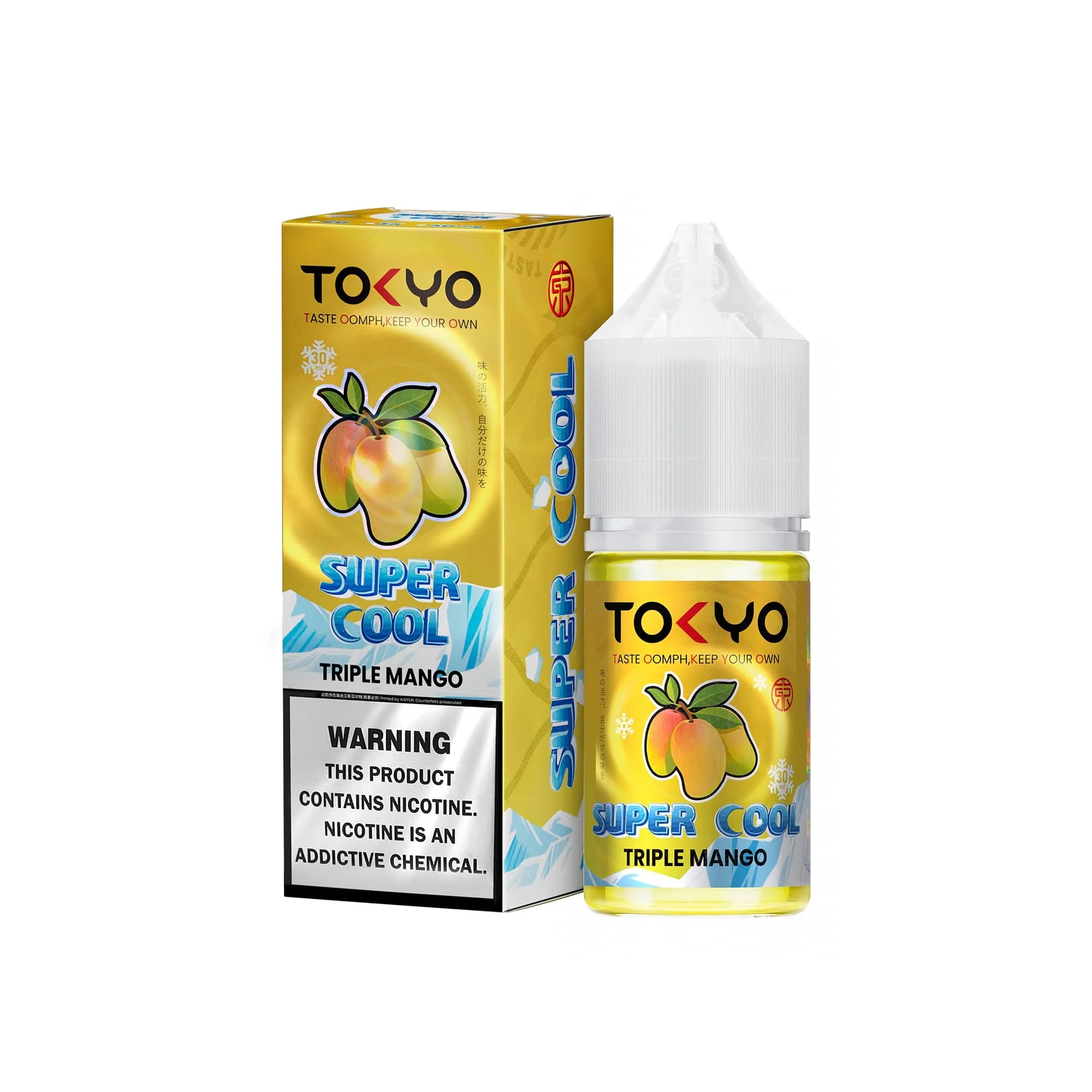 TOKYO SUPERCOOL 30ML Flavour E-Liquid (ORIGINAL)