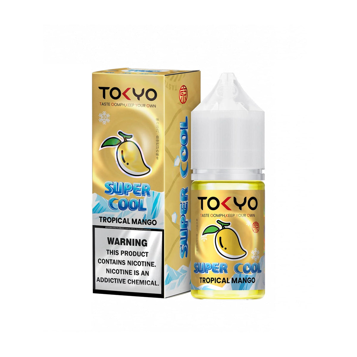 TOKYO SUPERCOOL 30ML Flavour E-Liquid (ORIGINAL)